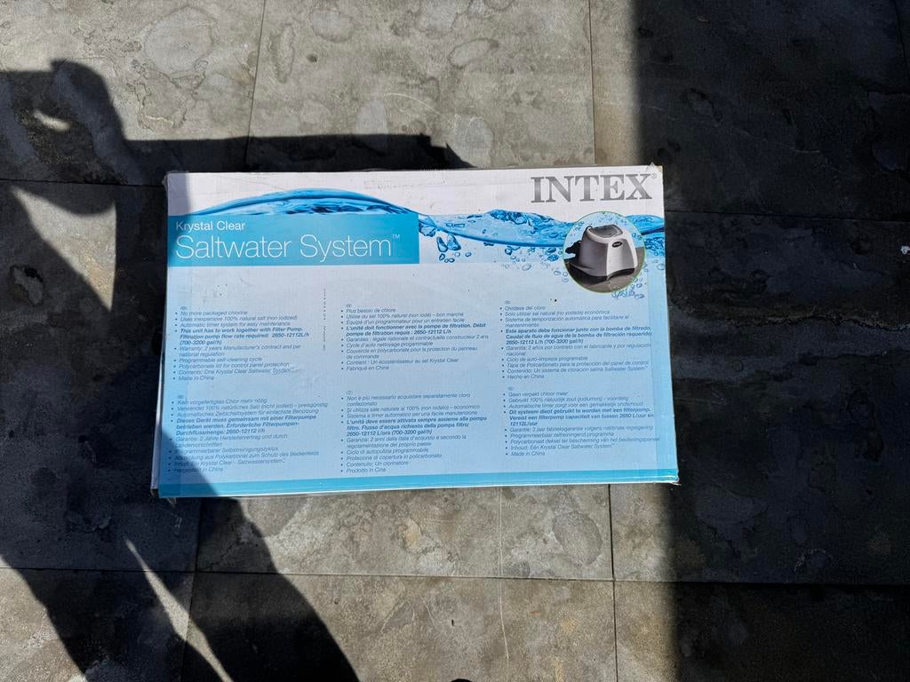 Zoutwater systeem, Ophalen of Verzenden, Gebruikt