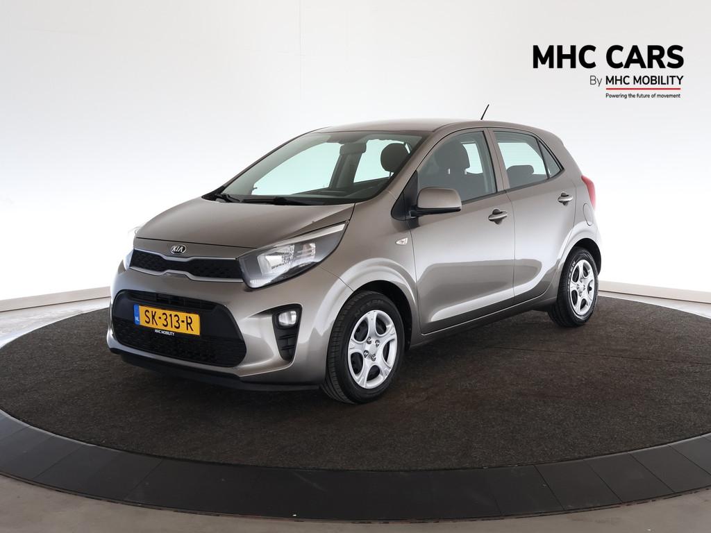 Kia Picanto 1.0 CVVT EconomyPlusLine | Cruise | Airco |, Stof, Gebruikt, 4 stoelen, Origineel Nederlands