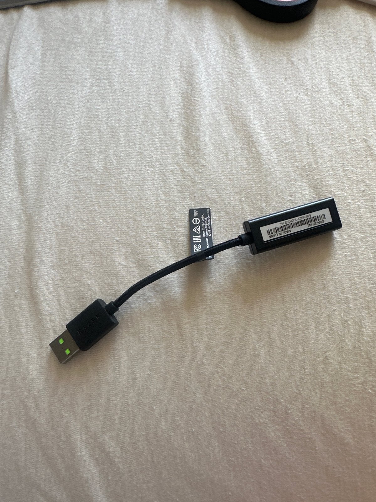 Razer USB Soundkaart - Externe Audio Adapter, Ophalen of Verzenden, Zo goed als nieuw, Extern