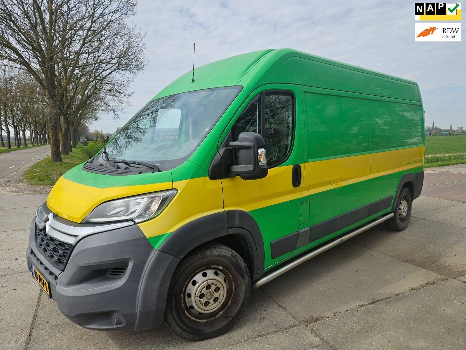 Citroen Jumper 35 2.2 HDI L3H2 DC Zwaar ( euro 5) / bj 2015/, Auto's, Voorwielaandrijving, Euro 5, Gebruikt, 4 cilinders
