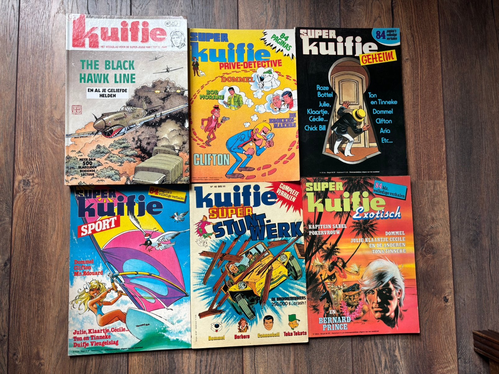 Te koop stripboeken Superkuifje, Meerdere stripboeken, Ophalen of Verzenden, Gelezen