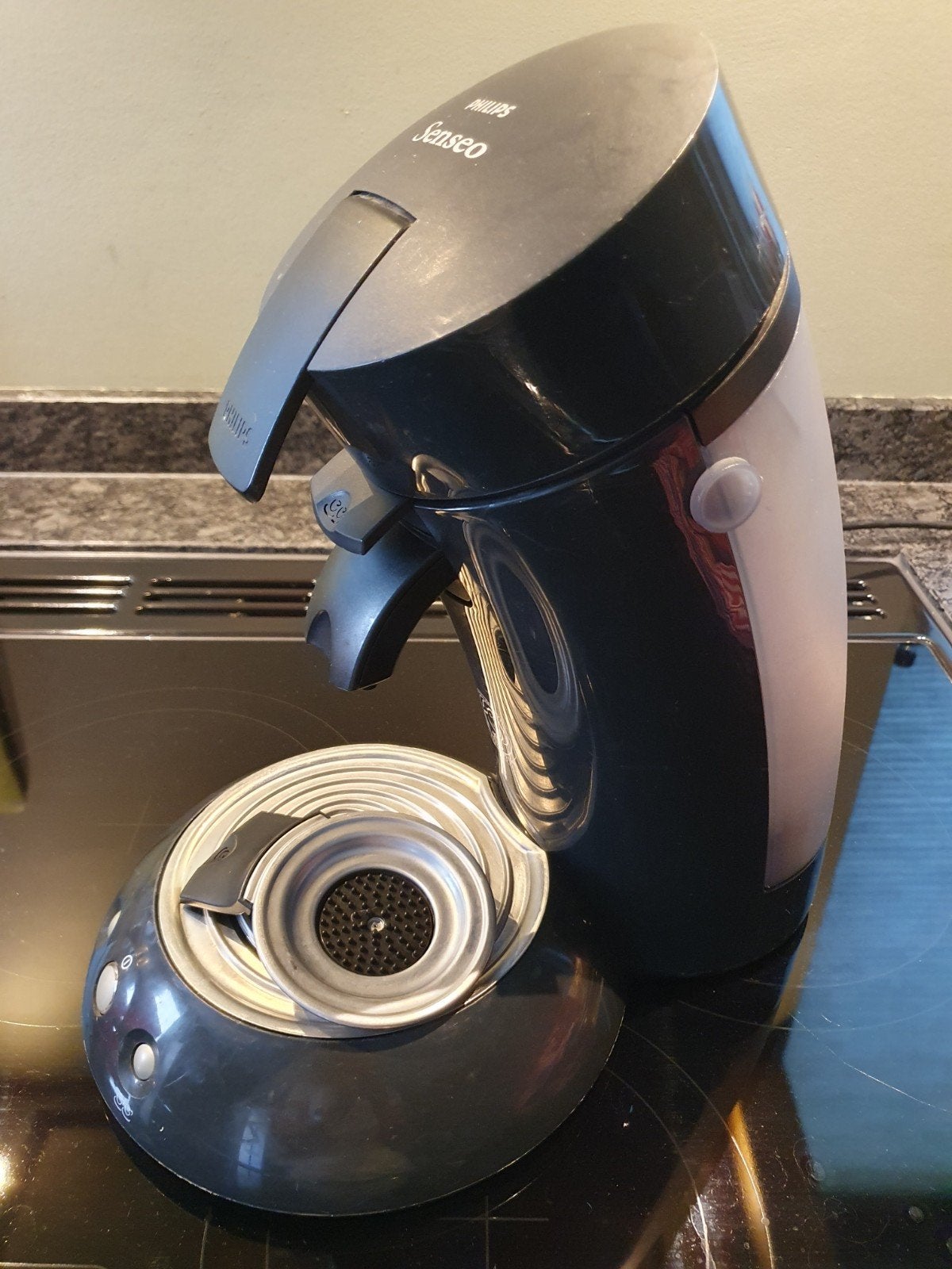 Philips Senseo HD7810 Koffiepadapparaat - Zwart, Ophalen, Gebruikt, Koffiemachine, Koffiepads en cups