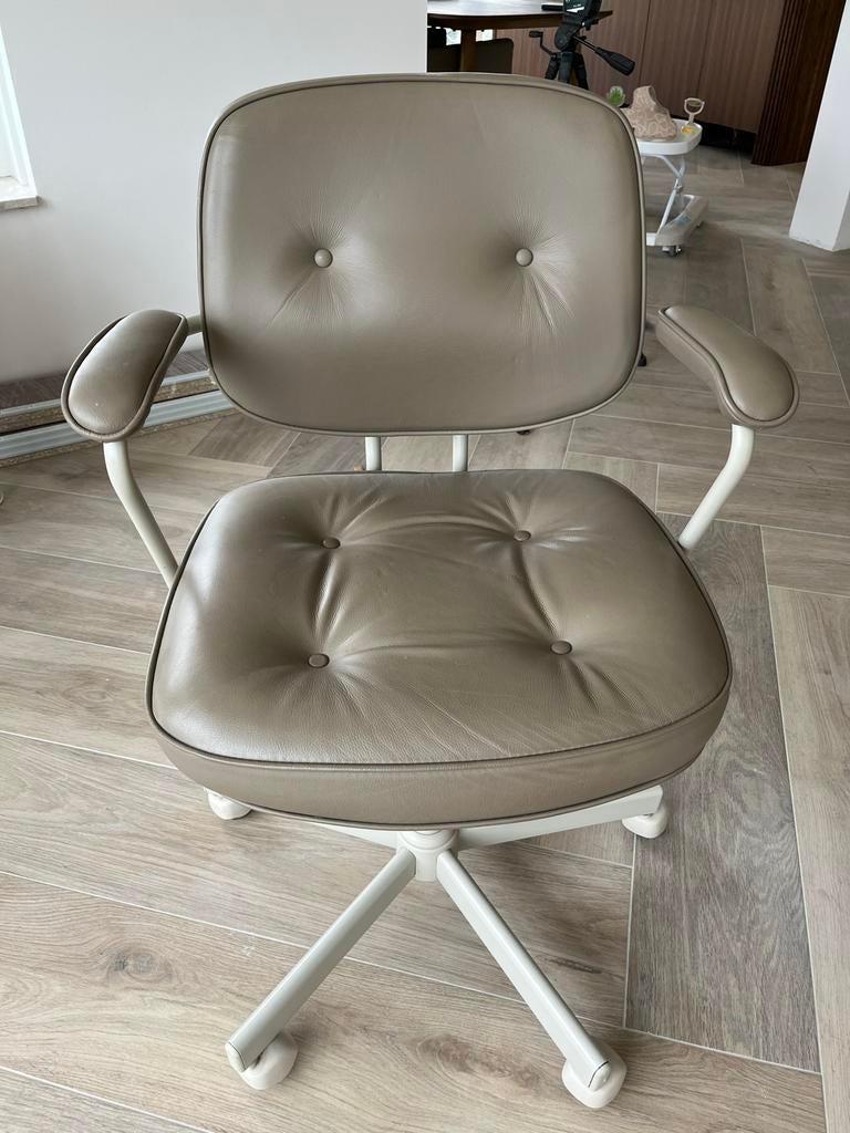 Comfortabele Bureaustoel ikea Alefjall - Ergo & Stijlvol, Huis en Inrichting, Bureaustoelen, Ophalen, Zo goed als nieuw, Grijs