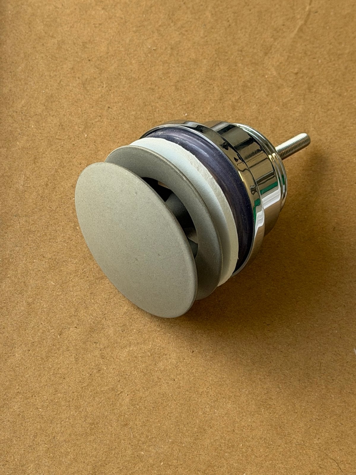 Universele afvoerplug voor wastafel of bad, Ophalen, Nieuw, Chroom, Overige typen