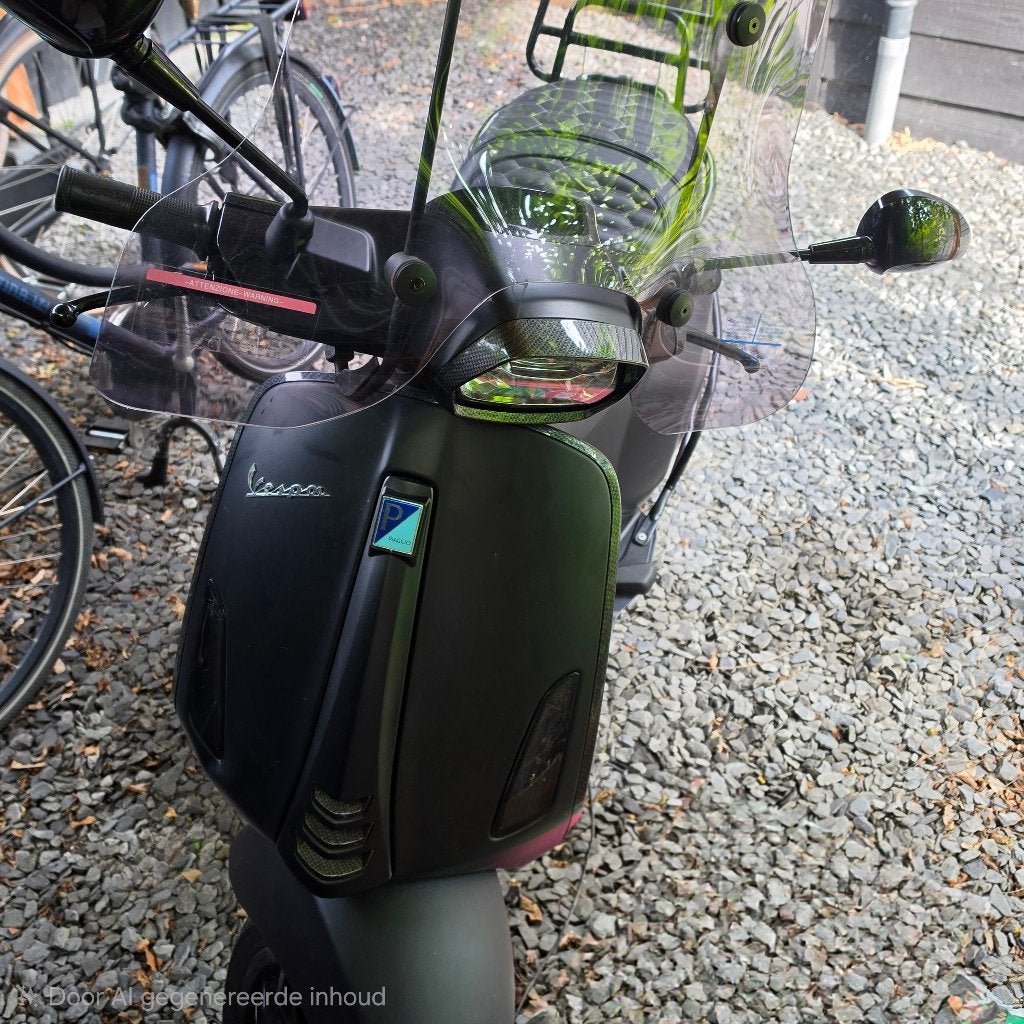 Vespa Sprint Custom Mat Zwart – In Absolute Topstaat!, Ophalen, Maximaal 45 km/u, Vespa S, 49 cc