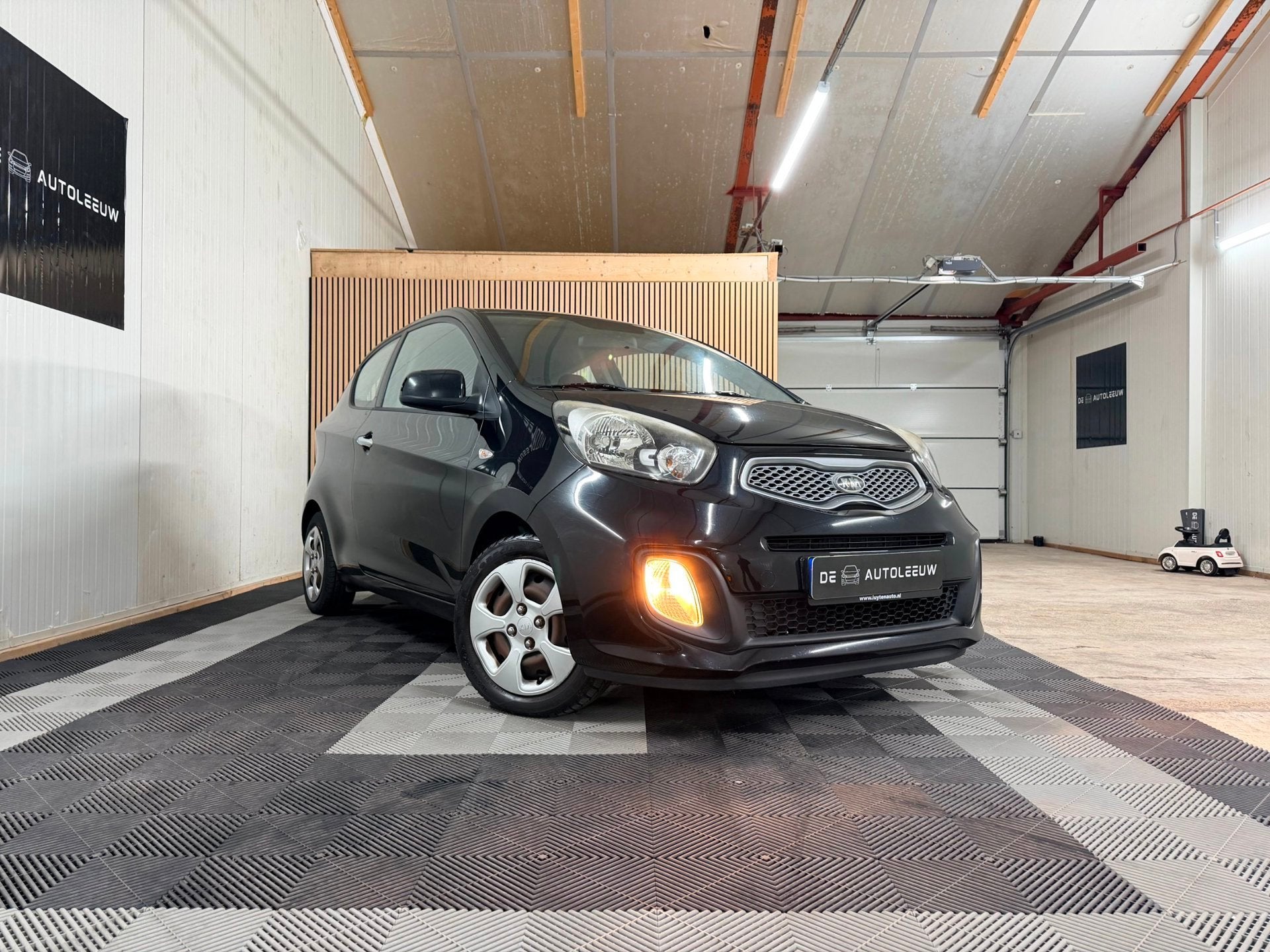 Kia Picanto 1.0 CVVT Airco|3drs|INRUILKOOPJE, Auto's, Voorwielaandrijving, Euro 5, Stof, Gebruikt