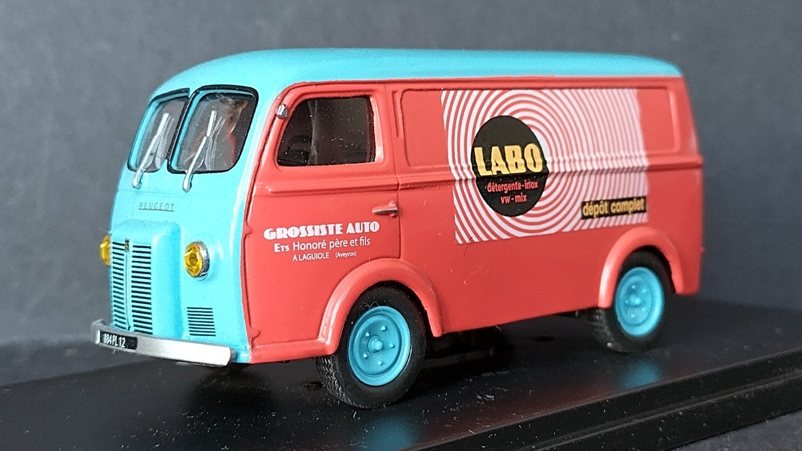 Peugeot D3a Labo Tour de France 1:43 Altaya Pol, Overige merken, Auto, Verzenden, .