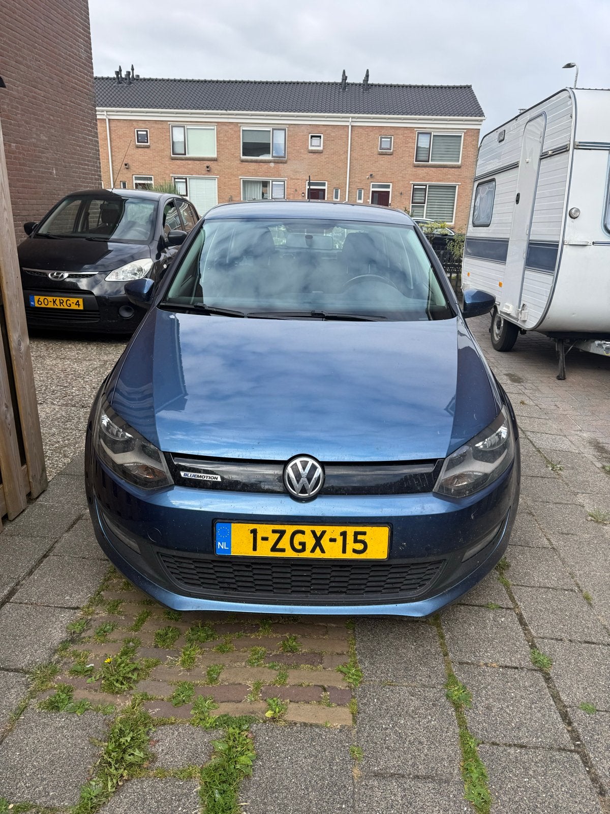 Volkswagen Polo 1.4 TDI 55KW BMT 2015 Blauw, Auto's, Voorwielaandrijving, 74 pk, 580 kg, Blauw