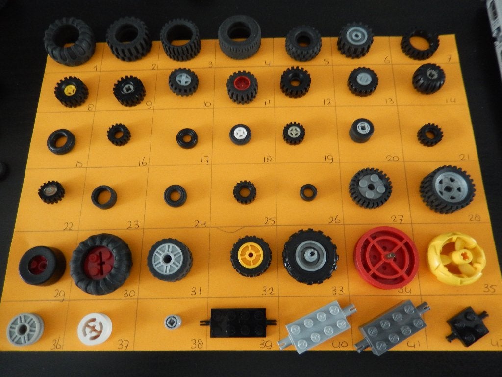Diverse lego banden/onderdelen (zie foto's), Ophalen of Verzenden, Gebruikt