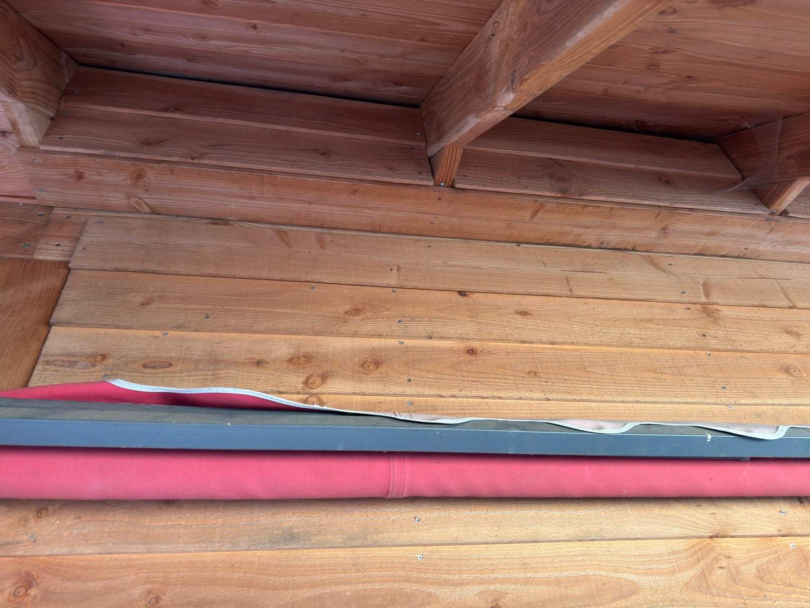 Zonnescherm 4 meter breed, Tuin en Terras, Ophalen, Gebruikt, 150 tot 300 cm, 250 cm tot 450 cm