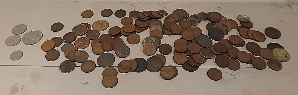 Centen, Postzegels en Munten, Munten | Nederland, Ophalen of Verzenden, Koningin Juliana, 1 cent, Losse munt
