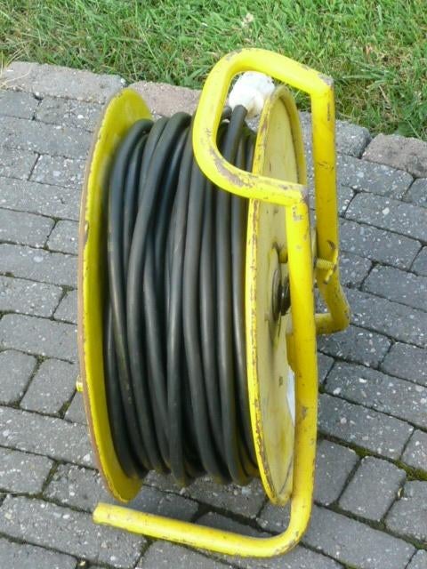 Haspel, Doe-het-zelf en Verbouw, Ophalen, Gebruikt, Kabel of Snoer