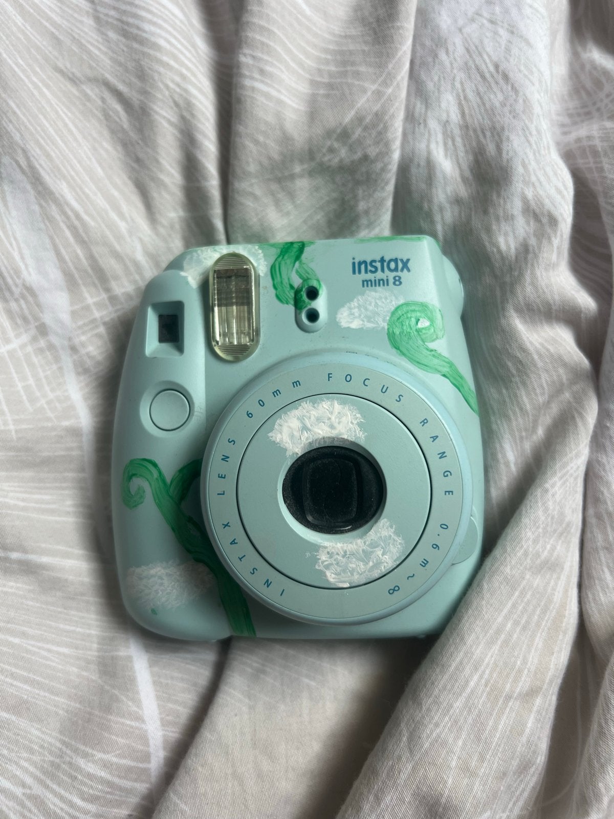 Instax Mini 8 Camera - Werkt perfect, maakt goede foto's, Ingebouwde flitser, Gebruikt, Instant camera, Ophalen of Verzenden