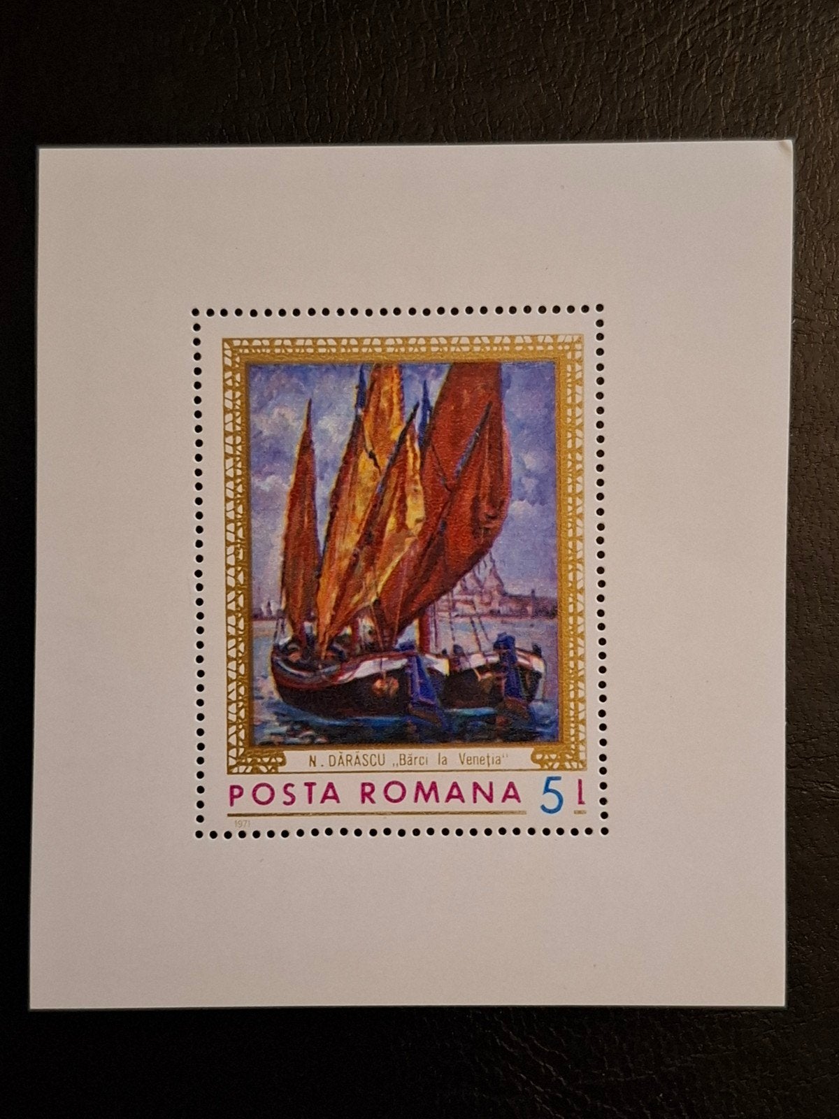 Roemenië 1971 Schilderij, Ophalen of Verzenden, Overige landen, Postfris