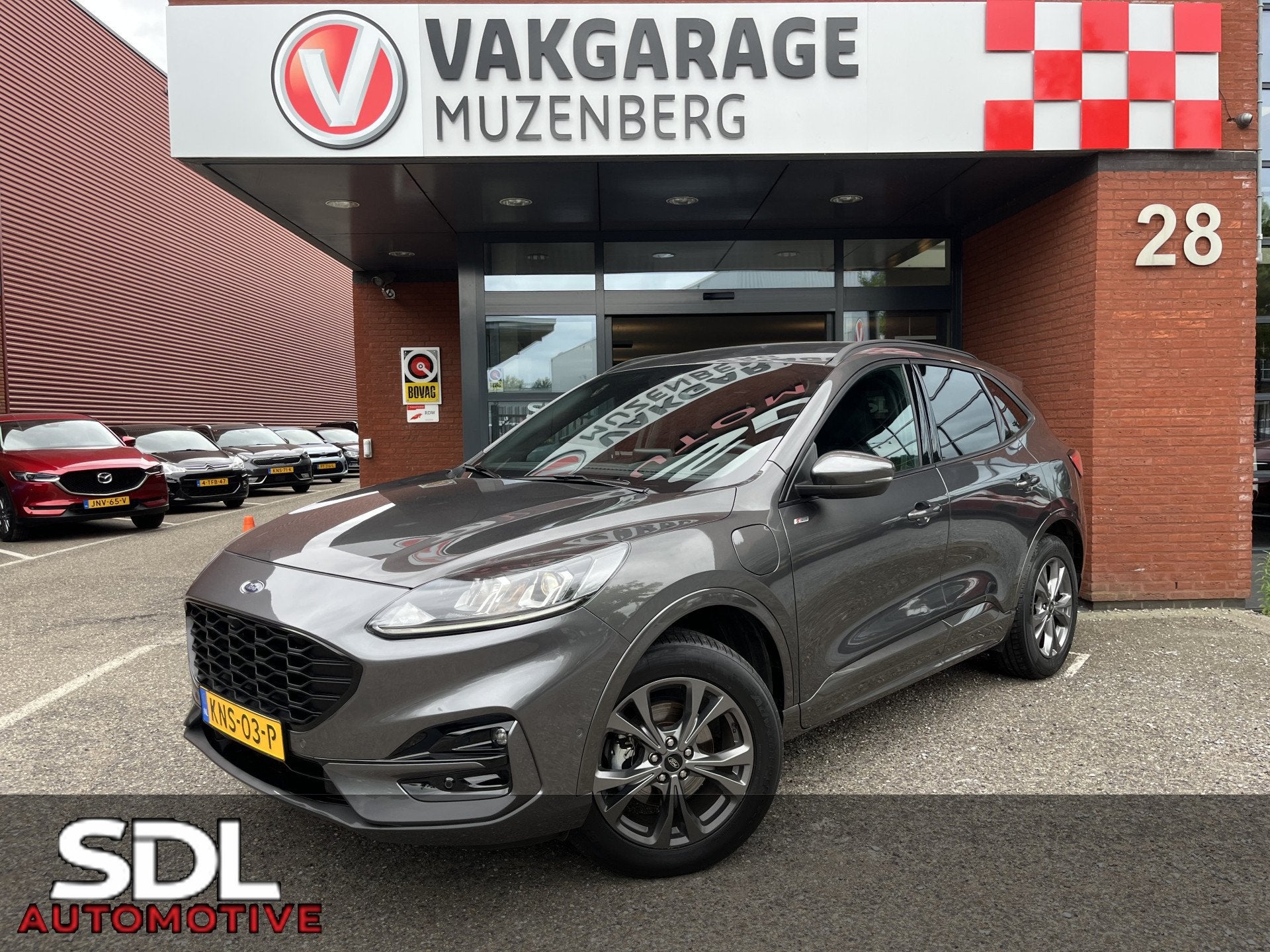 Ford Kuga 2.5 PHEV ST-Line // LED // ADAPTIVE CRUISE // KEYL, Stof, Gebruikt, Zwart, 4 cilinders