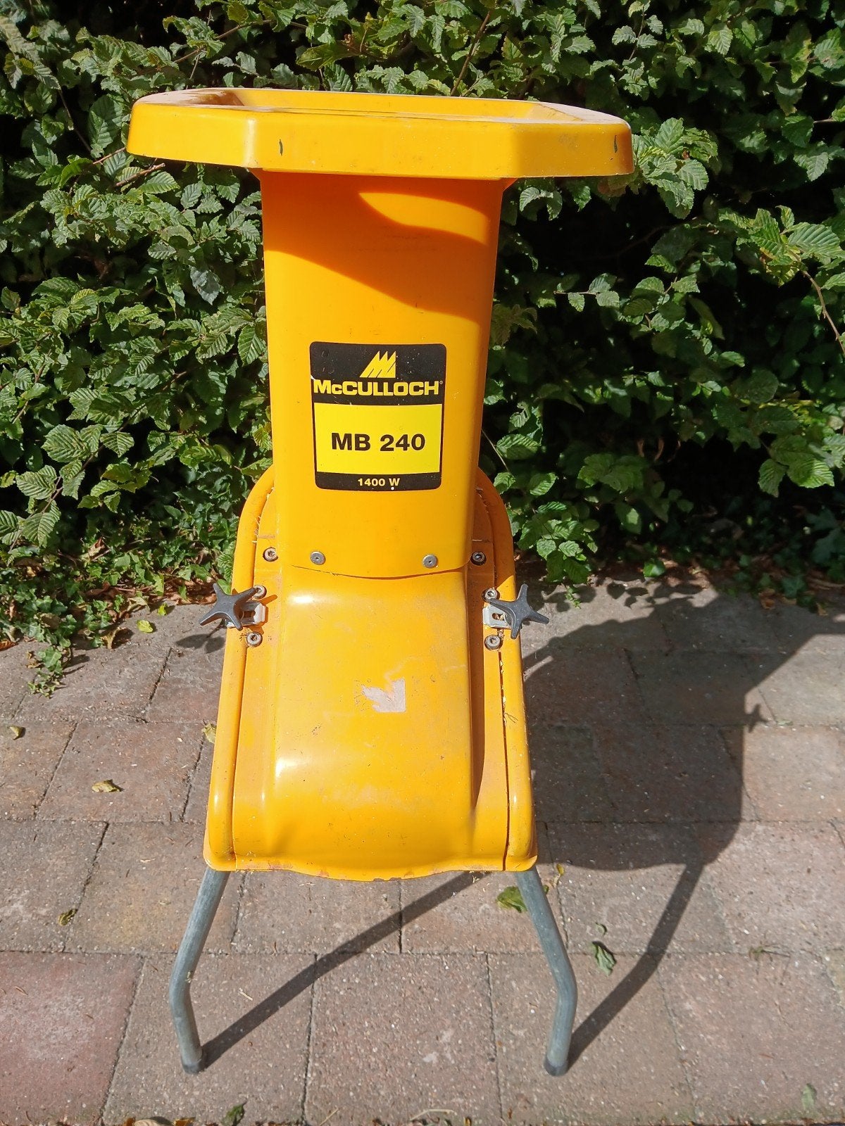 McCulloch MB 240 Elektrische Hakselaar 1400W, Ophalen, Gebruikt, Elektrisch, McCulloch