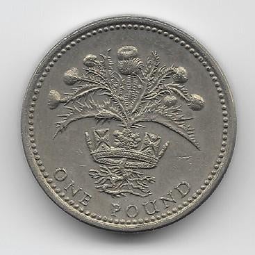 Verenigd Koninkrijk 1 pound 1984 "Scottish" KM# 934 (1), Postzegels en Munten, Munten | Europa | Niet-Euromunten, Verzenden, Overige landen