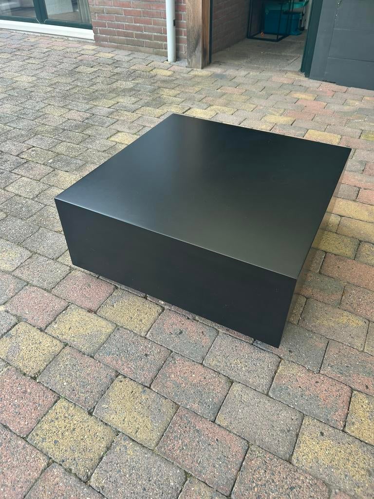 Salontafel 80x80, Ophalen, Gebruikt, 50 tot 100 cm, 75 tot 100 cm
