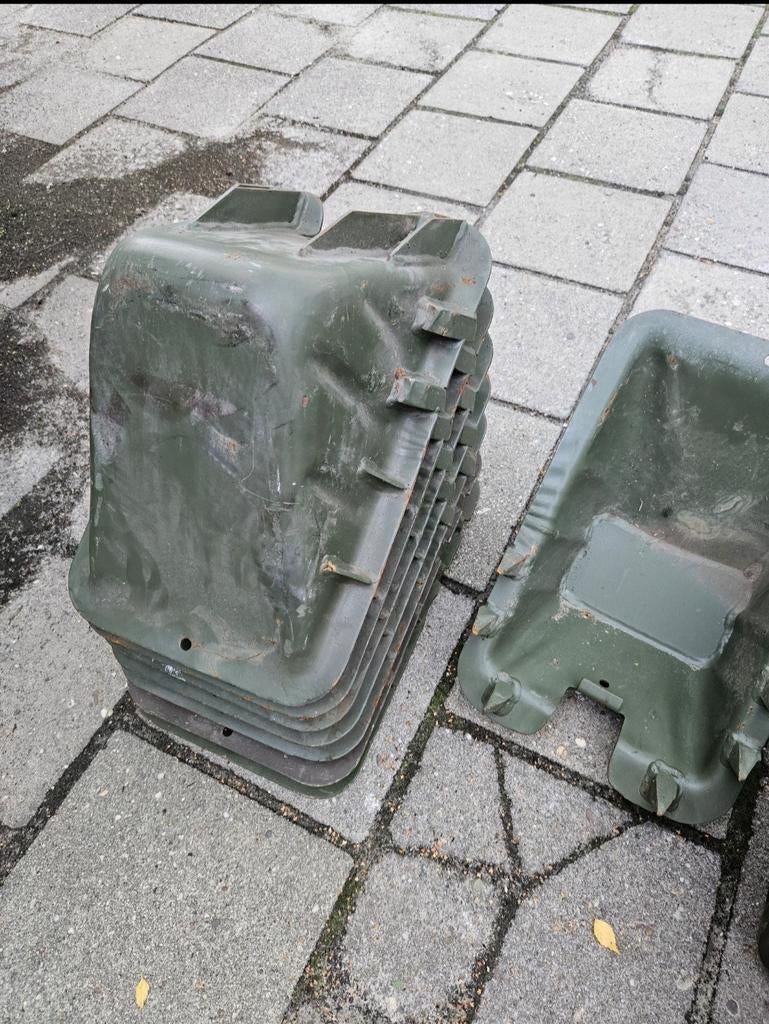Super degelijke Wielblokken defensie 16x, Ophalen of Verzenden