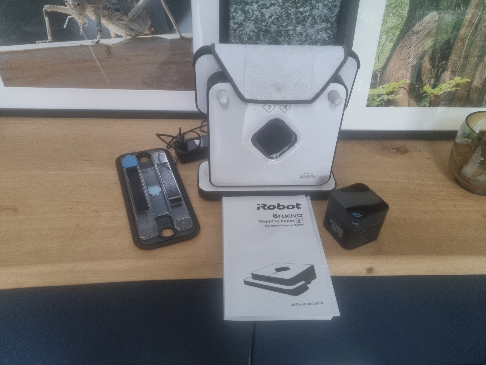 iRobot Braava Robotstofzuiger - Compleet met Dweilfunctie, Gebruikt, IRobot, Dweilfunctie, Ophalen of Verzenden