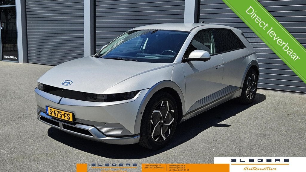 Hyundai IONIQ 5 Lounge Techniq +Uniq pakket Bose Leer Head u, Auto's, Hyundai, 27 €/maand, Gebruikt, Zwart, 384 km