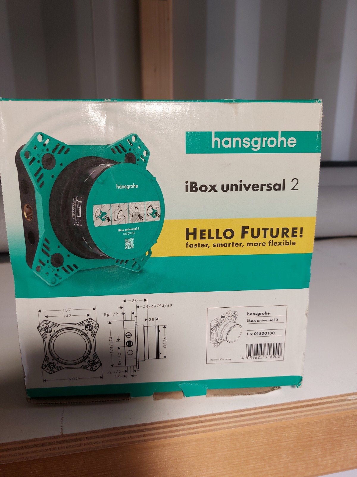 Hansgrohe iBox universal 2 inbouwdeel, Ophalen of Verzenden, Nieuw, Overige typen