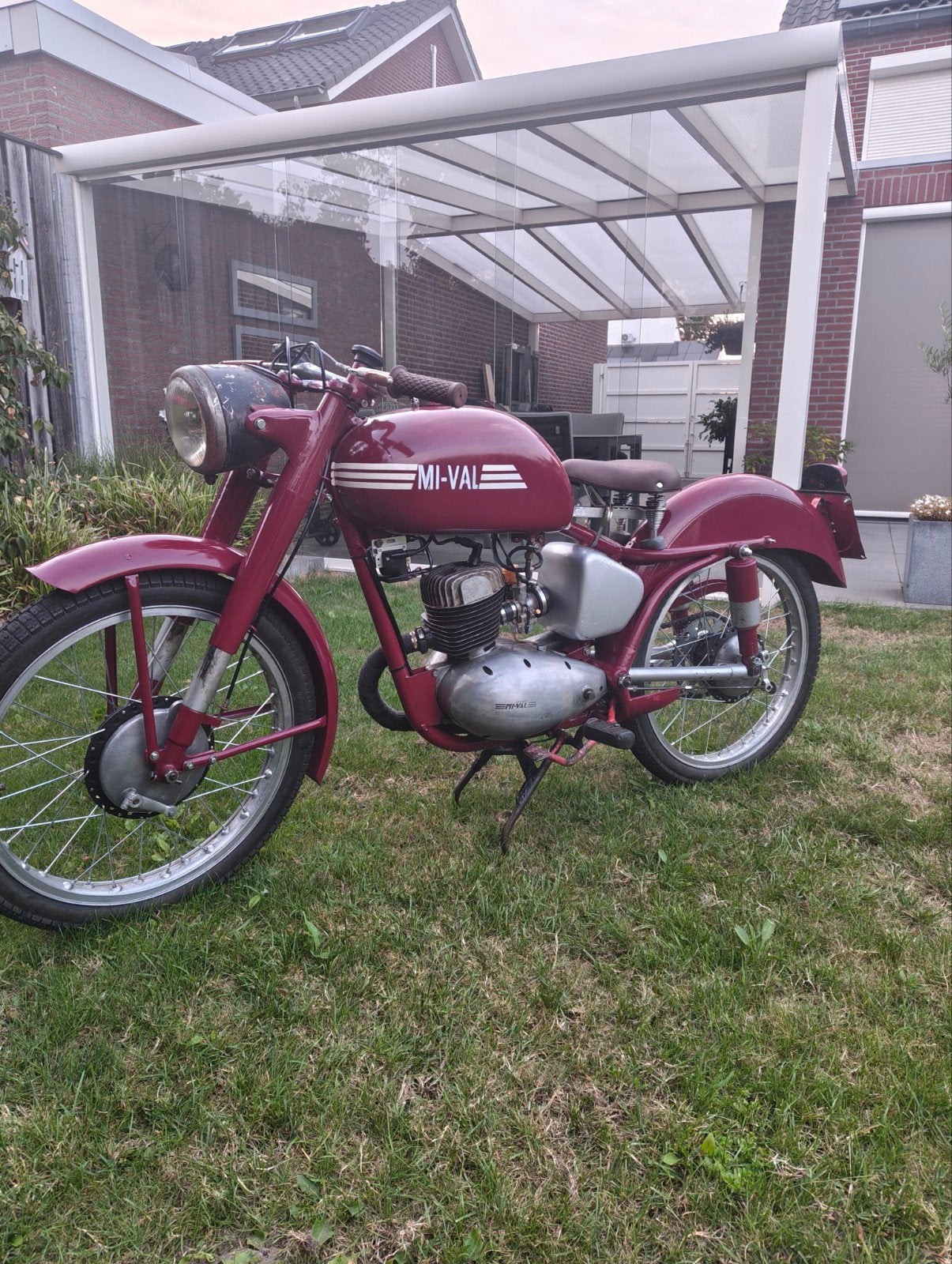 Mi-Val 125 GS  1954 - Klassieke Italiaanse, Overige merken, Gebruikt, Particulier, 125 cc