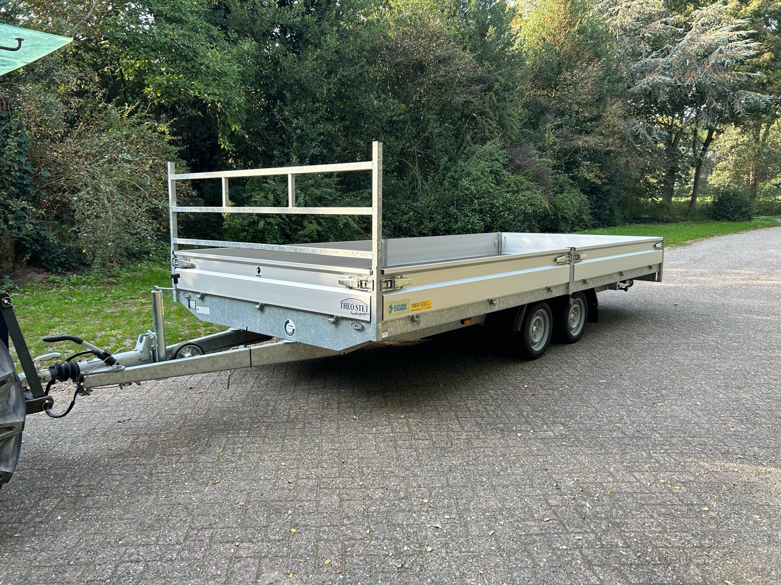 Hapert plateauwagen, 2700 kg, met oprij pakket!!, Auto diversen, Ophalen, Zo goed als nieuw