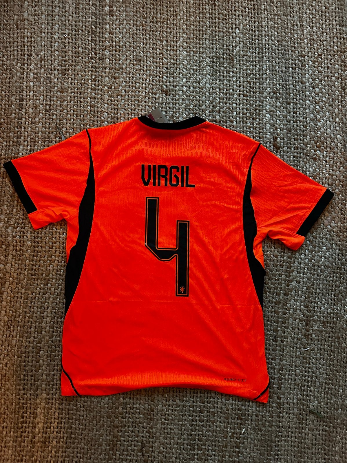 WK 2026 Nederland Thuis Shirt Van Dijk #4 - Nieuw maat L, Maat 52/54 (L), Nieuw, Oranje, Ophalen of Verzenden