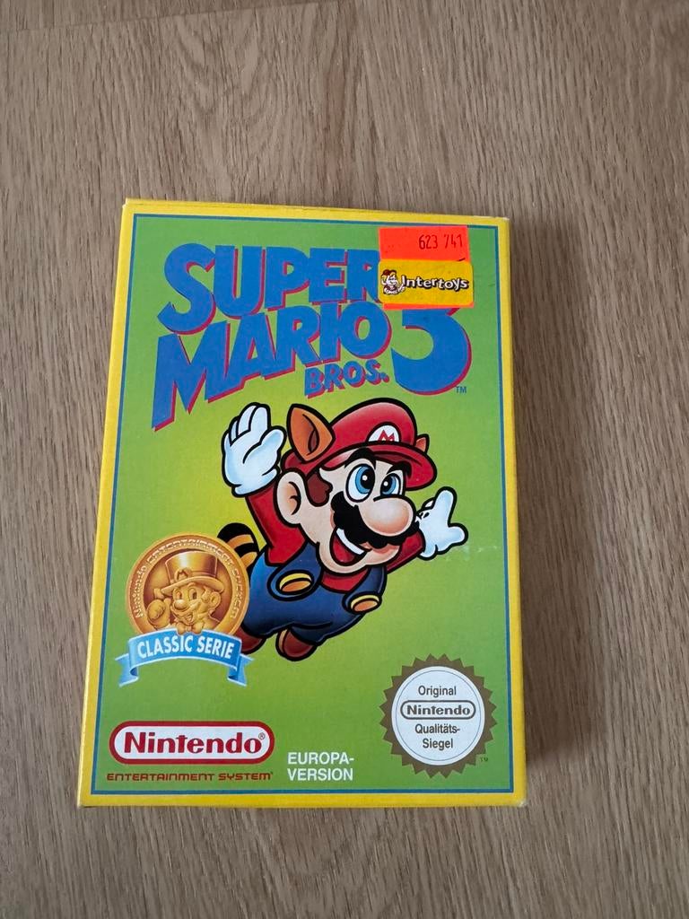 NES Super Mario bros 3 (compleet in nette doos), Avontuur en Actie, 1 speler, Ophalen of Verzenden, Zo goed als nieuw
