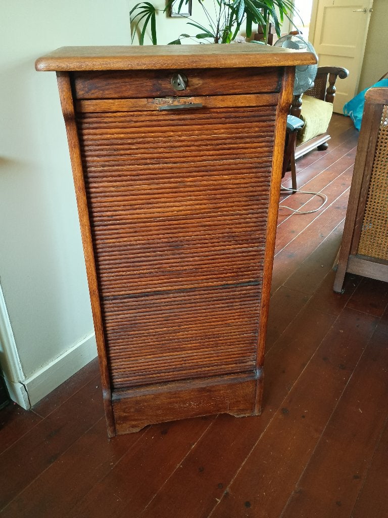 rolluikkastje, Huis en Inrichting, Ophalen, Gebruikt, Eikenhout, 50 tot 100 cm