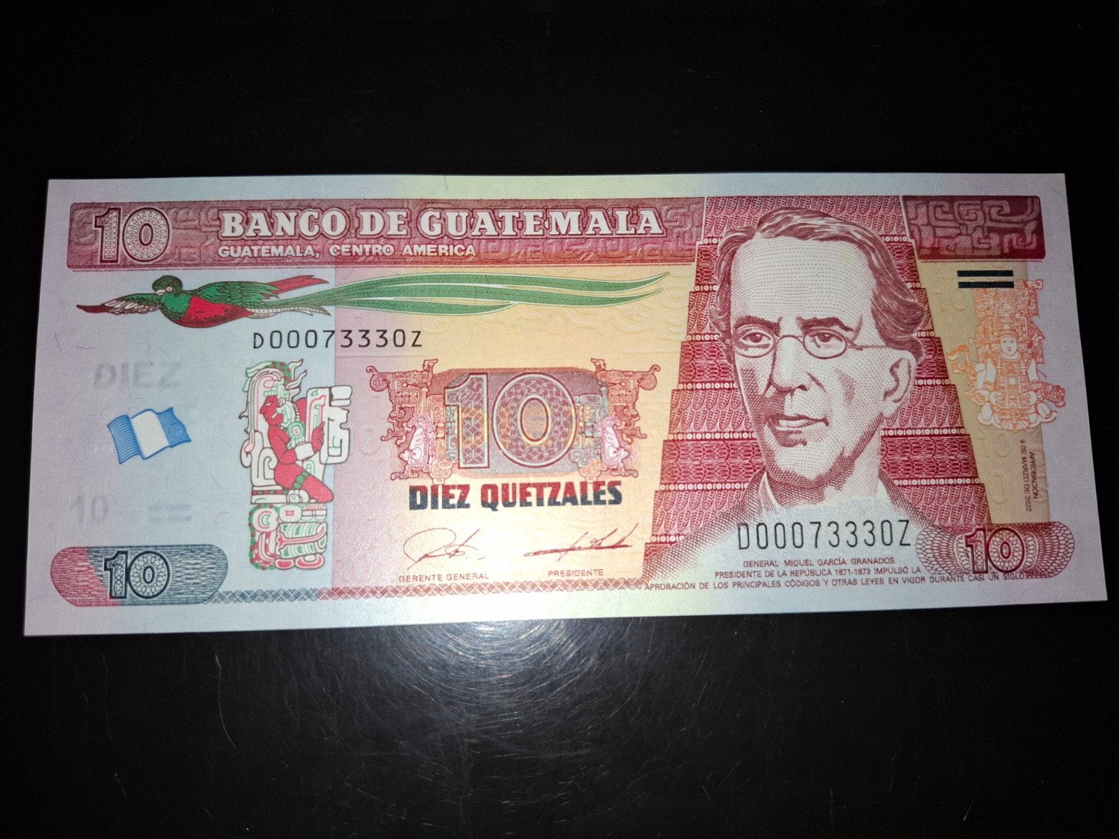 ### Guatemala 10 quetzal 2022 ###, Ophalen of Verzenden