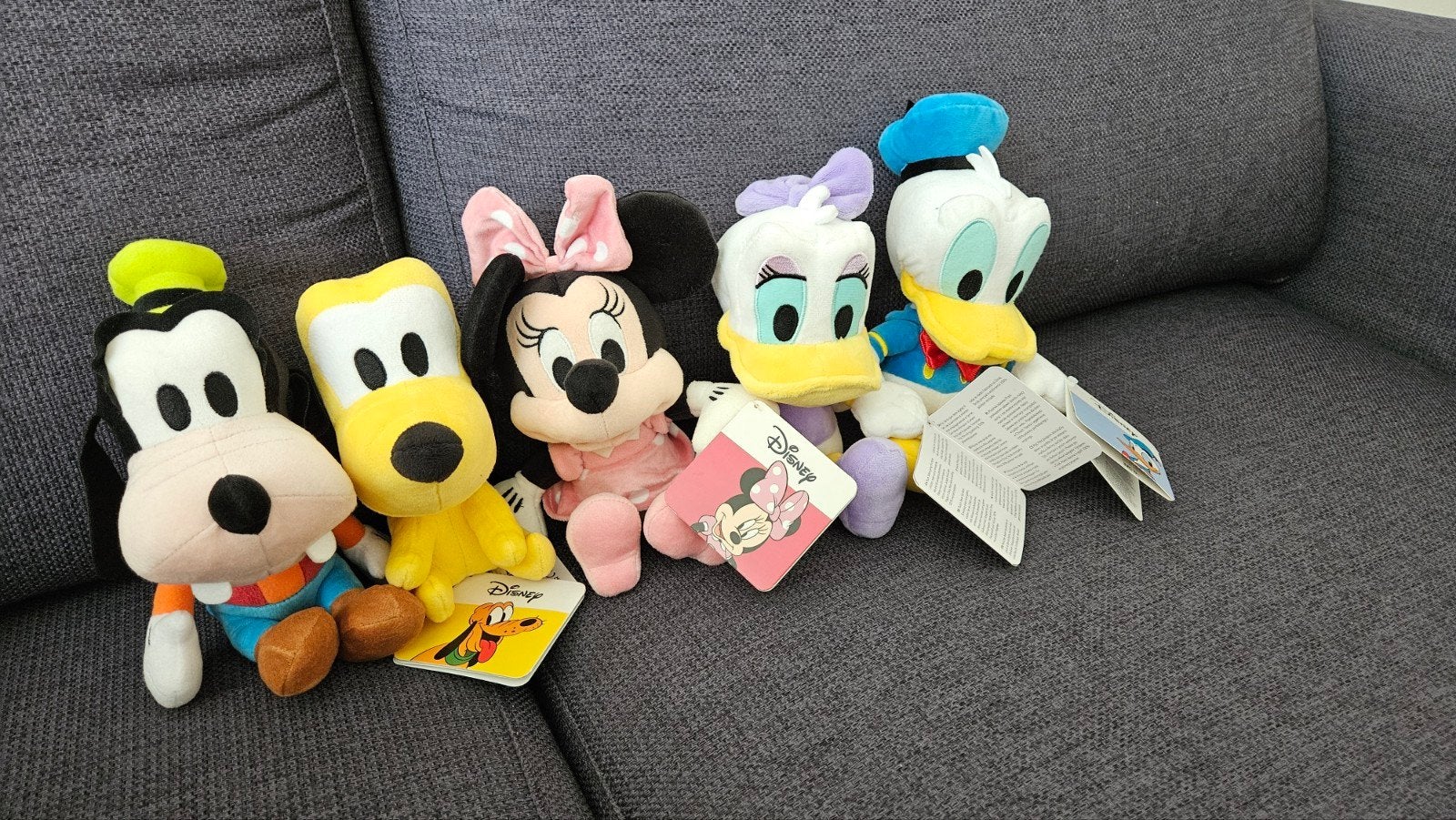 Disney knuffels, Verzamelen, Disney, Ophalen, Goofy of Pluto, Nieuw, Knuffel
