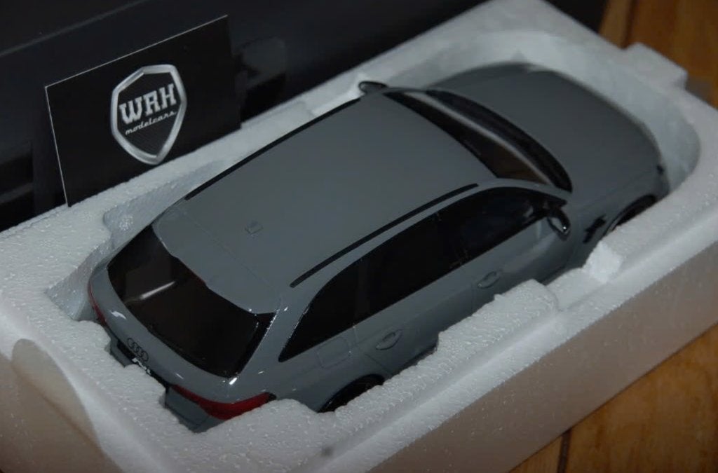 1:18 AUDI RS4 AVANT ABT nardo grey GT236 GT spirit WRH, Verzenden, Zo goed als nieuw, Auto, Overige merken