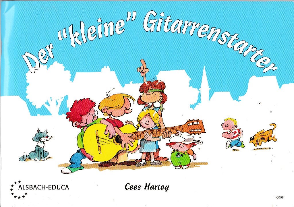 De kleine gitaarstarter Cees Hartog, Ophalen of Verzenden, Artiest of Componist, Populair, Gitaar