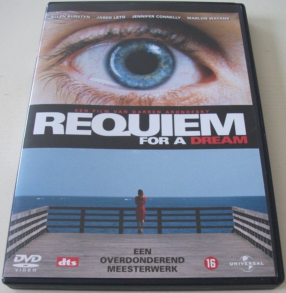 Dvd *** REQUIEM FOR A DREAM *** Overdonderend meesterwerk, Cd's en Dvd's, Vanaf 16 jaar, Ophalen of Verzenden, Zo goed als nieuw