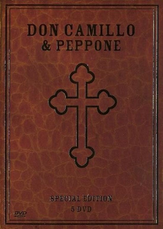 Don Camillo & Peppone - 5 dvd set - 1952 - 1965, Verzenden, Alle leeftijden, Zo goed als nieuw, 1940 tot 1960