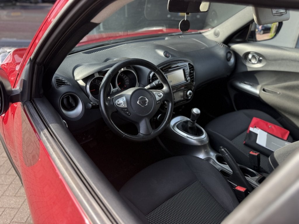 Nissan Juke 1.2 DIG-T S/S Acenta | All Season | Camera |, Voorwielaandrijving, 639 kg, Stof, Euro 6