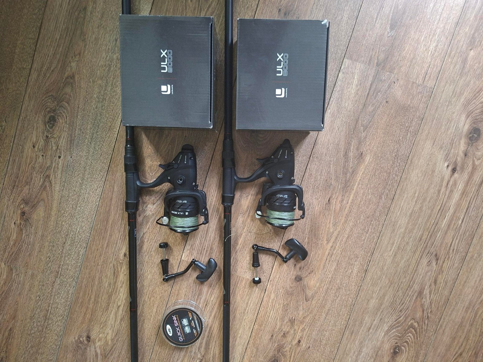 Ultimate adventure karperhengel set 11 ft, Watersport en Boten, Hengelsport | Karpervissen, Ophalen, Complete set