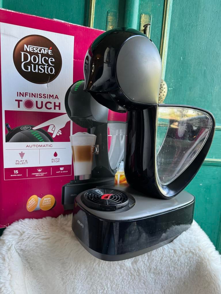 Krups Nescafé Dolce Gusto Infinissima Touch met doos, Witgoed en Apparatuur, Koffiezetapparaten, Koffiemachine, Ophalen of Verzenden
