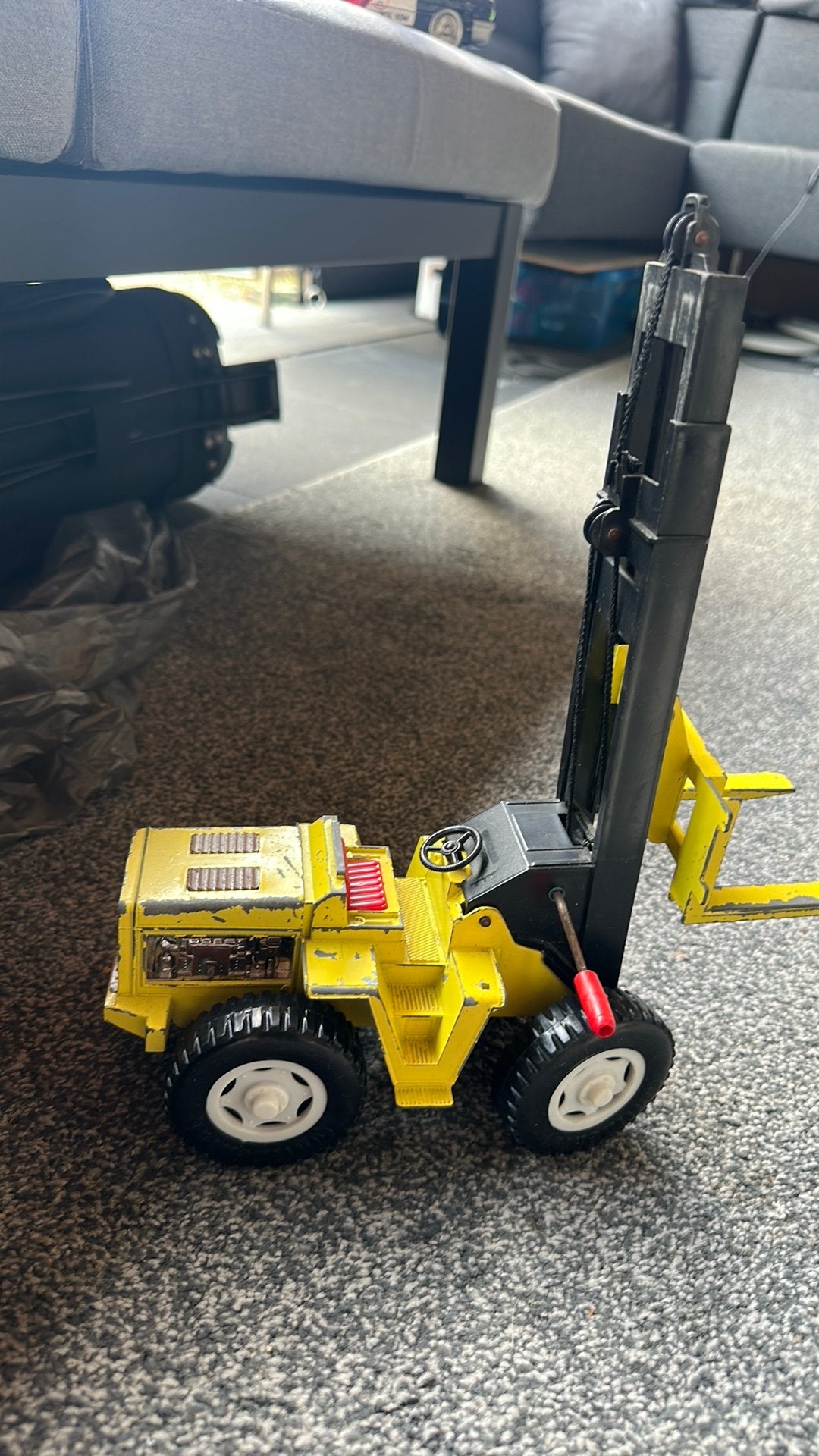 Tonka heftruck, Ophalen of Verzenden, Zo goed als nieuw, Auto, Overige merken