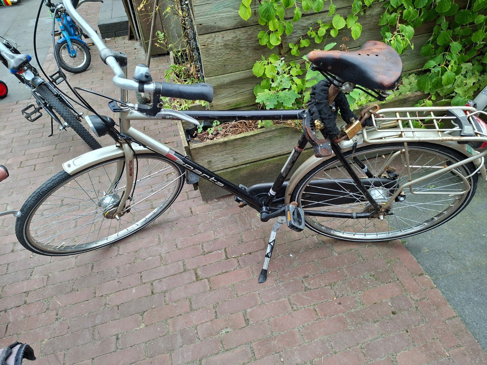 Sparta fiets met 7 versnellingen en Lepper zadel, Ophalen, Sparta, Velgrem, Versnellingen