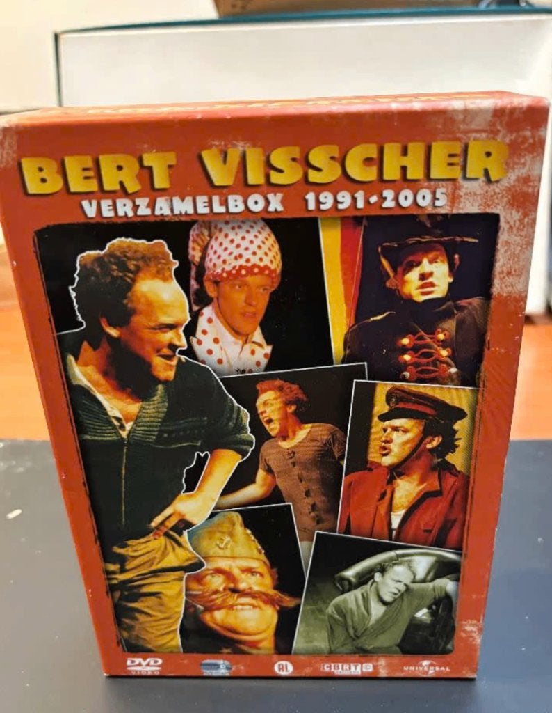 1991-2005 DVD BOX Bert Visscher (6 discs), Cd's en Dvd's, Alle leeftijden, Ophalen of Verzenden, Zo goed als nieuw, Stand-up of Theatershow