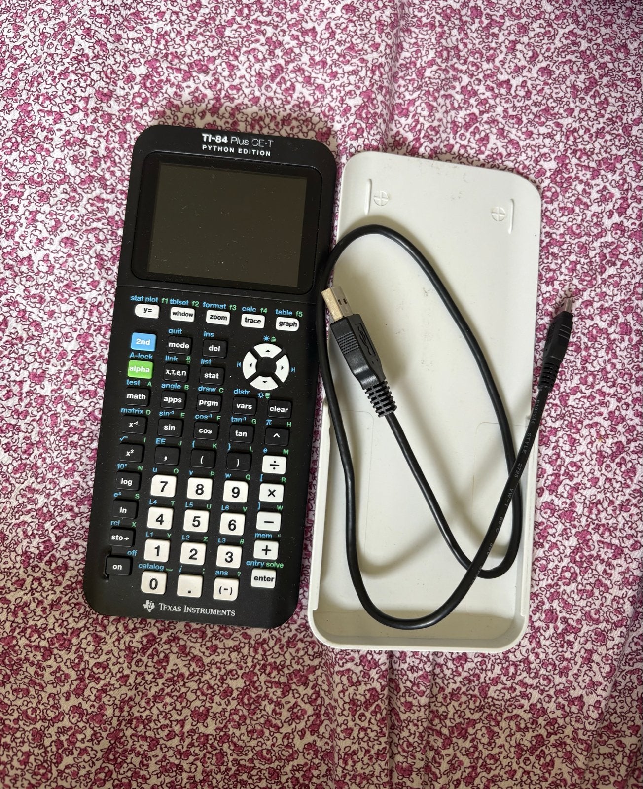 Grafische rekenmachine TI-84 plus CE-T, Ophalen, Grafische rekenmachine
