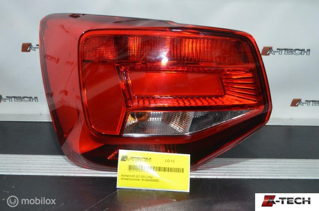 Achterlicht links Audi Q2 GA LO-13 LO-13 81A945069C, Audi, Gebruikt