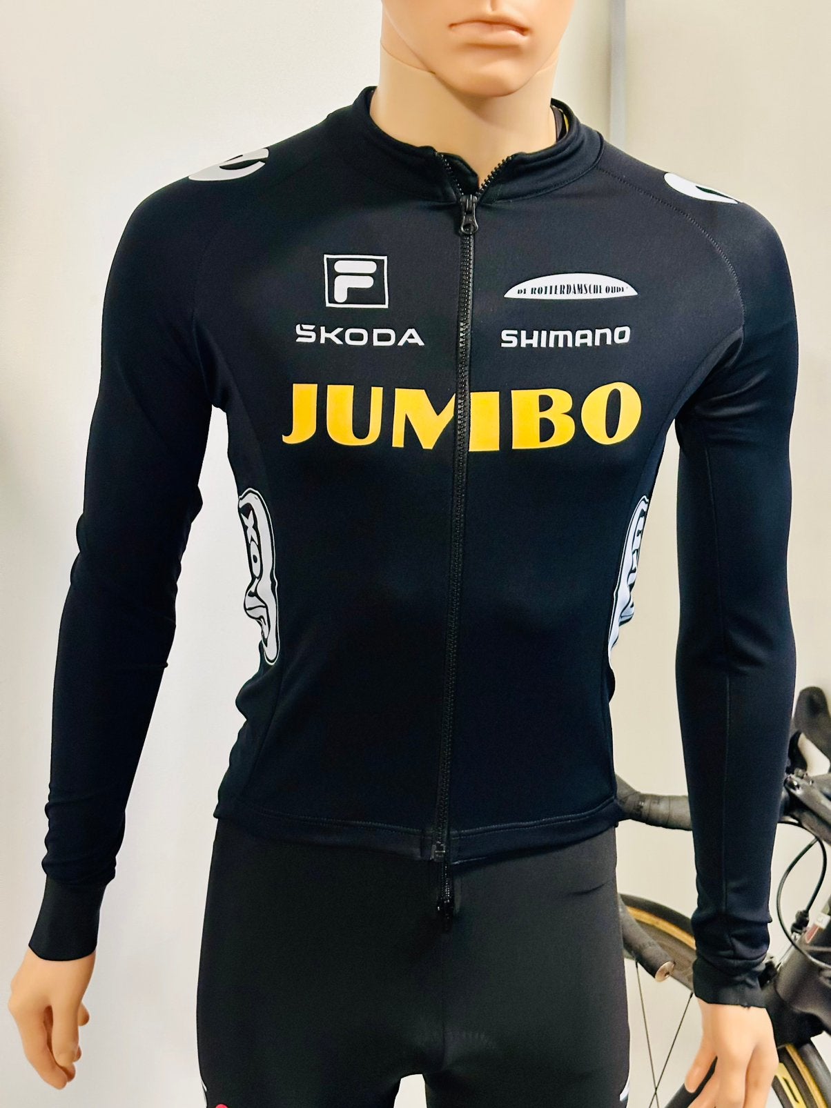 Wielrenkleding gaba wielrenjasje fietsjas maat S Fila, S, Heren, Ophalen of Verzenden, Zo goed als nieuw