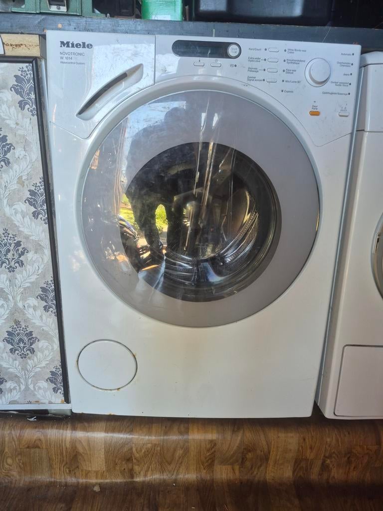 Miele Novotronic W 1614 Wasmachine - Gebruikt, Witgoed en Apparatuur, Wasmachines, Ophalen, Gebruikt, Voorlader, 85 tot 90 cm
