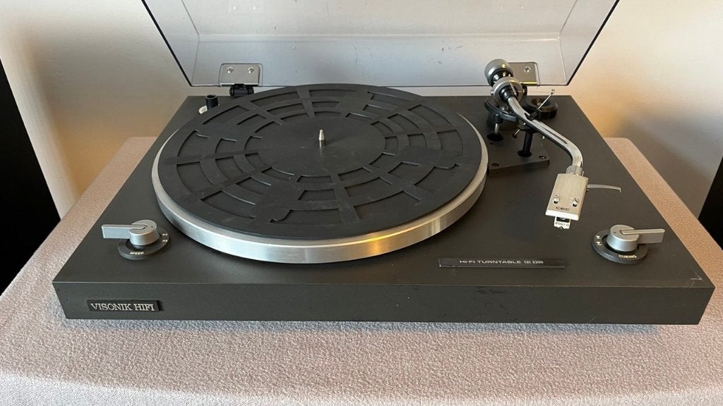 C.E.C. BD 2200 platenspeler, Gebruikt, Pitch-regelaar, Platenspeler, Ophalen