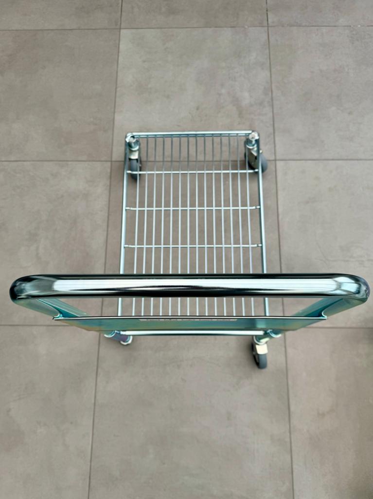 TRANSPORTWAGEN KAR CAR | zzper’s RVS NIEUW ROESTVRIJSTAAL., 100 liter of meer, Ophalen of Verzenden, Nieuw, Transportkar