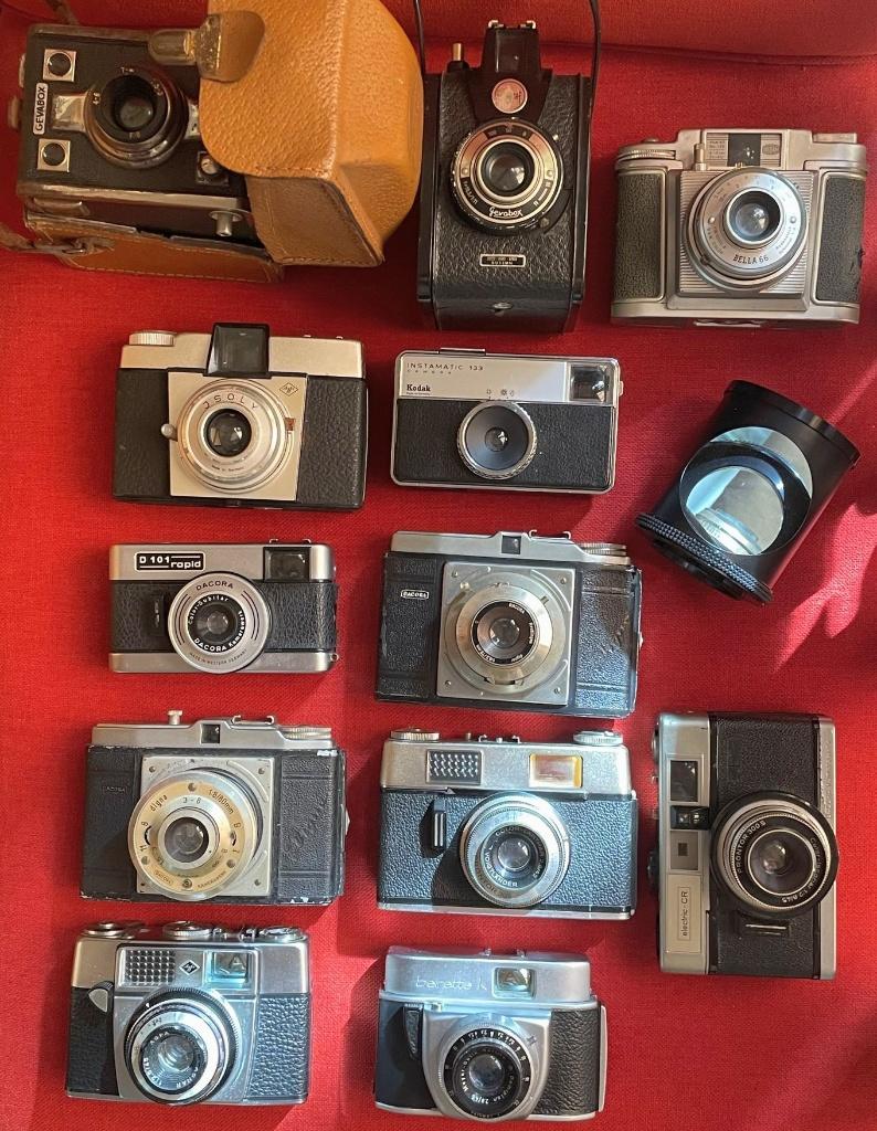 Vintage camera's (meeste) 5€ per stuk (of 59,99 als set), Ophalen of Verzenden, Compact, Overige Merken